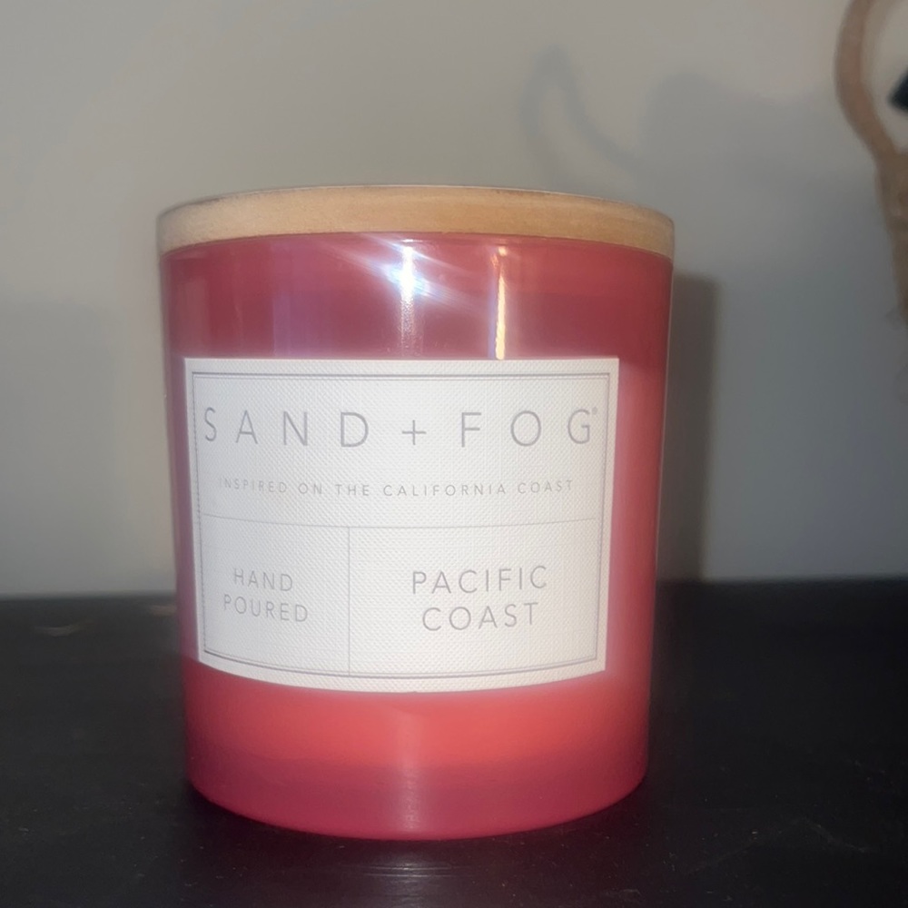 Sand and Fog Hand Poured Luxury Candle in Pacific Coast
